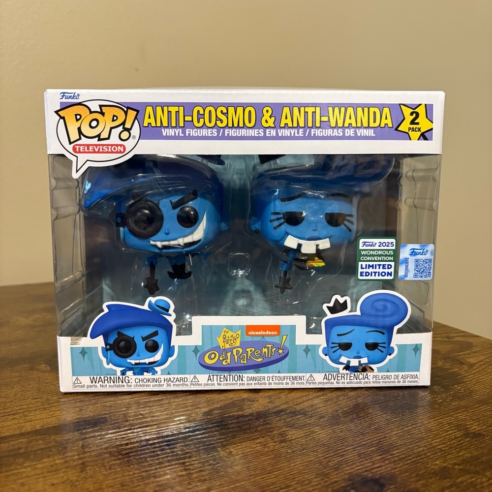 Funko Pop Anti Cosmo & Anti Wanda Shared 2 Pack Brand New
